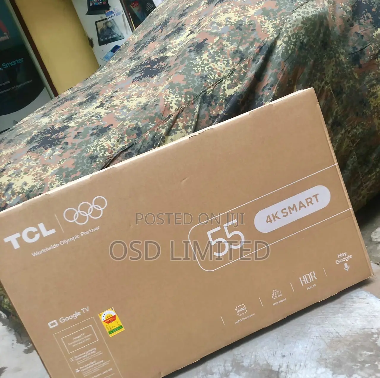 Play Without Limits: TCL 55" Gaming Smart Tv