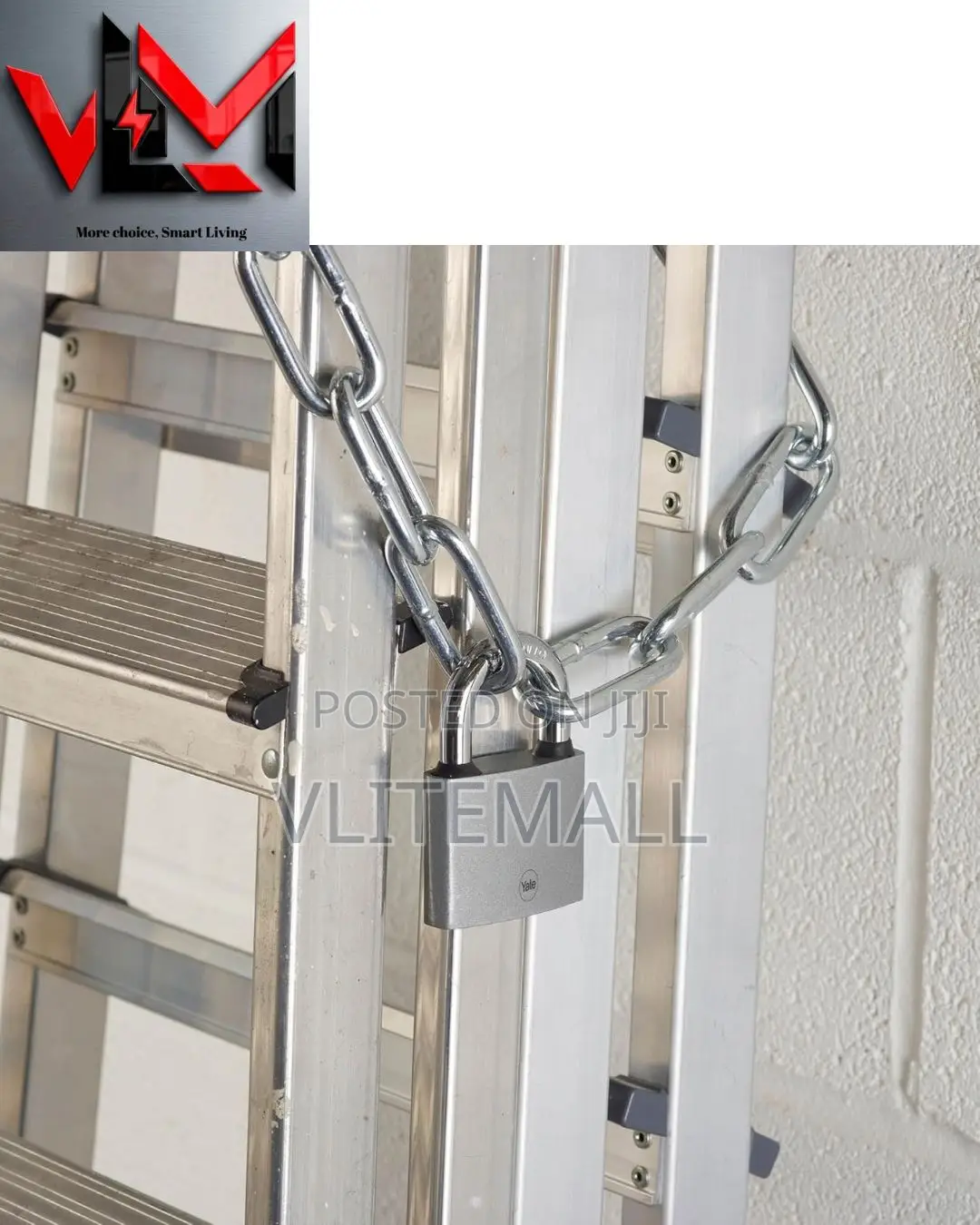Yale 60mm Iron Padlock Silver Y111s/60/132/1
