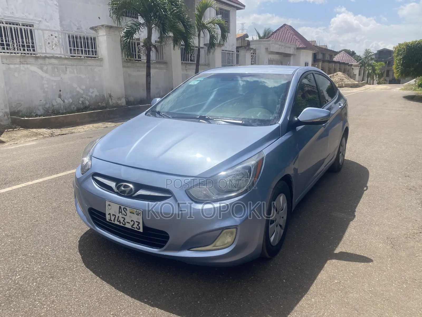 Hyundai Accent 2014 Blue