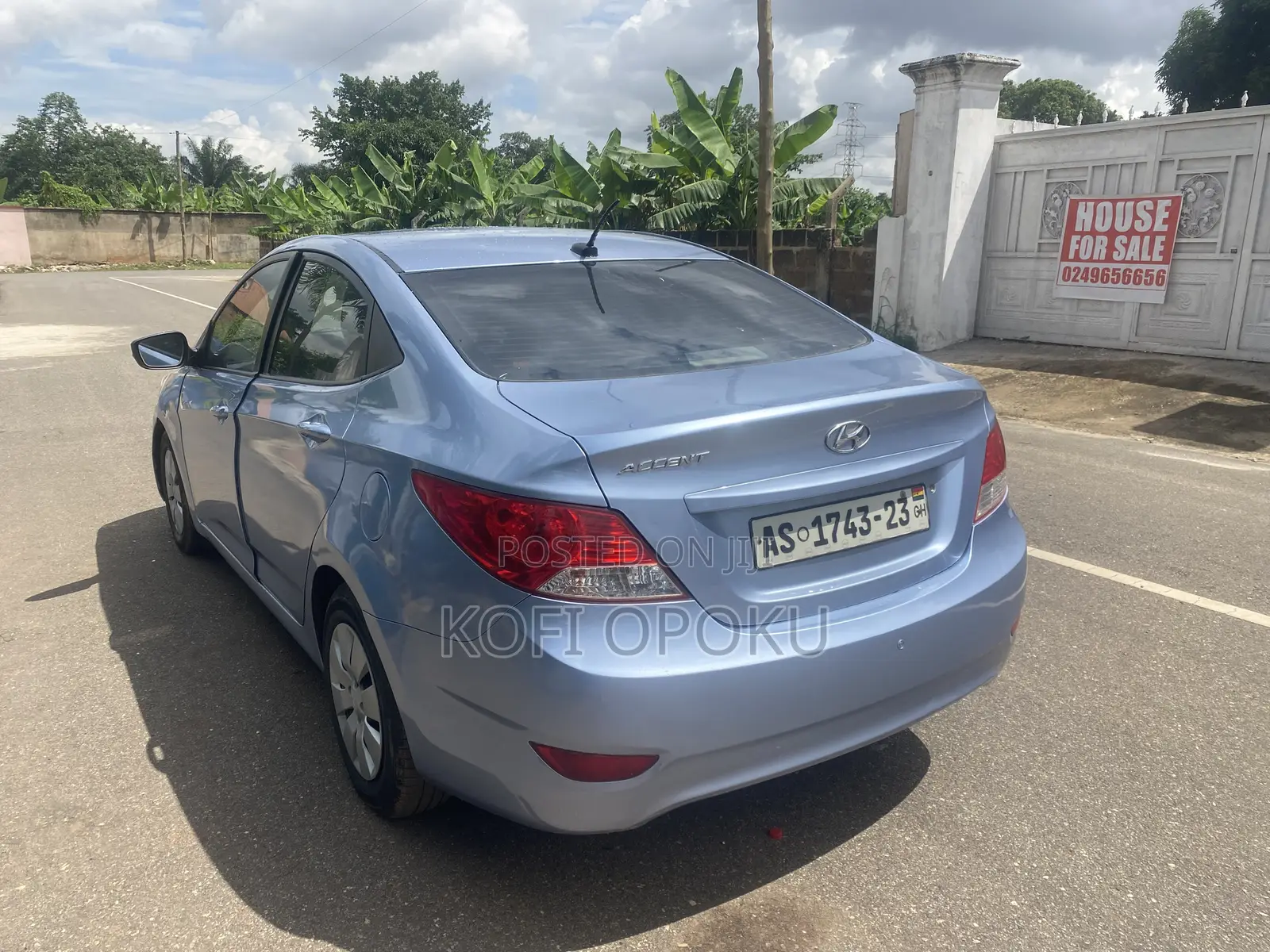 Hyundai Accent 2014 Blue