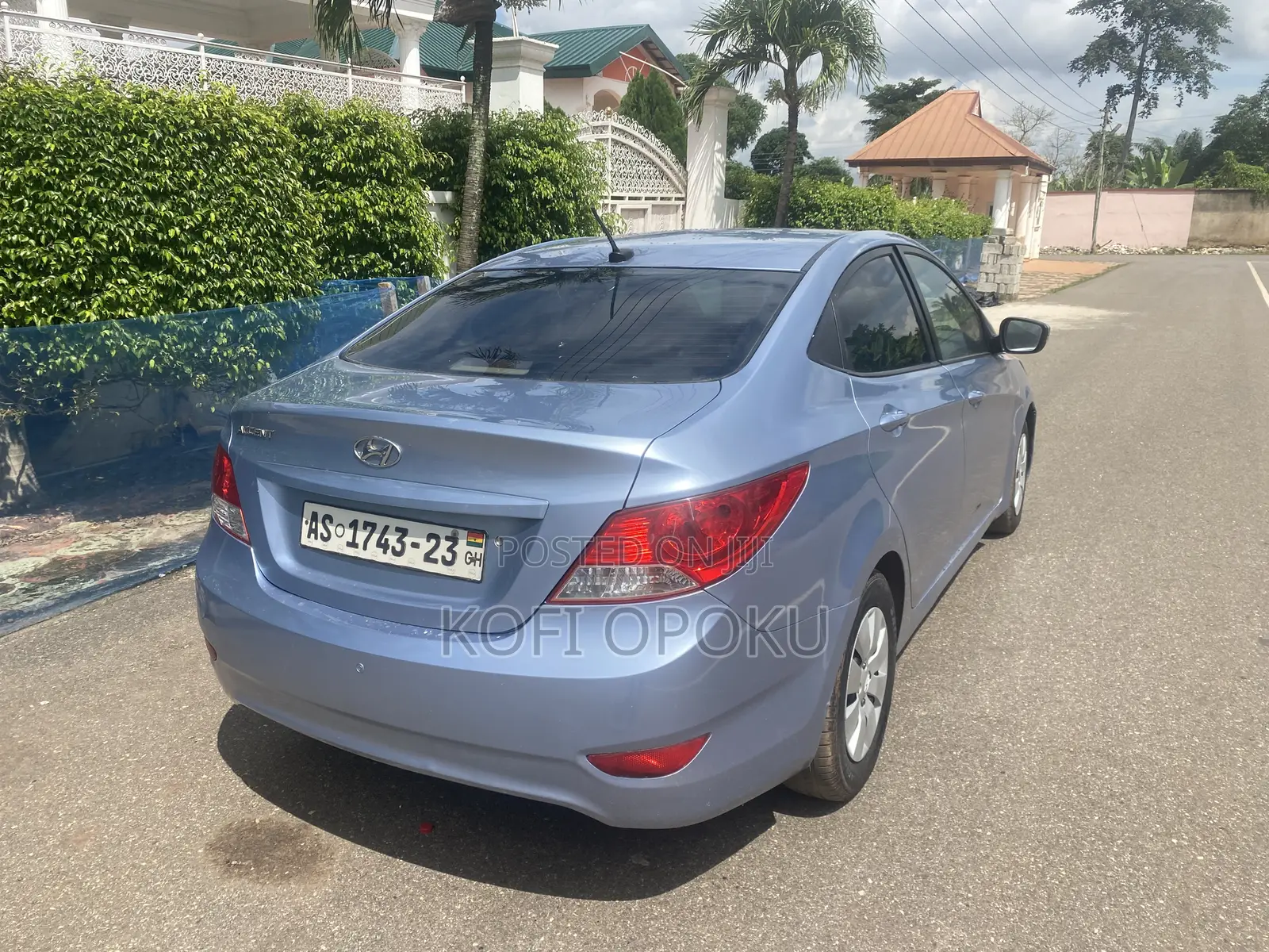 Hyundai Accent 2014 Blue