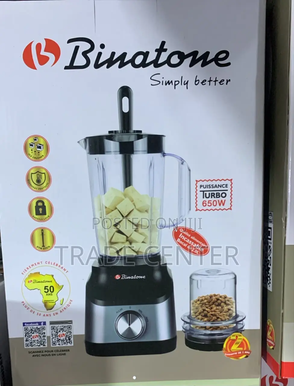 Binatone Blender With Grinder