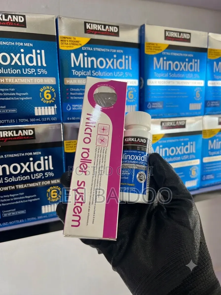 Kirkland 5% Minoxidil Derma Roller (Quick Results)