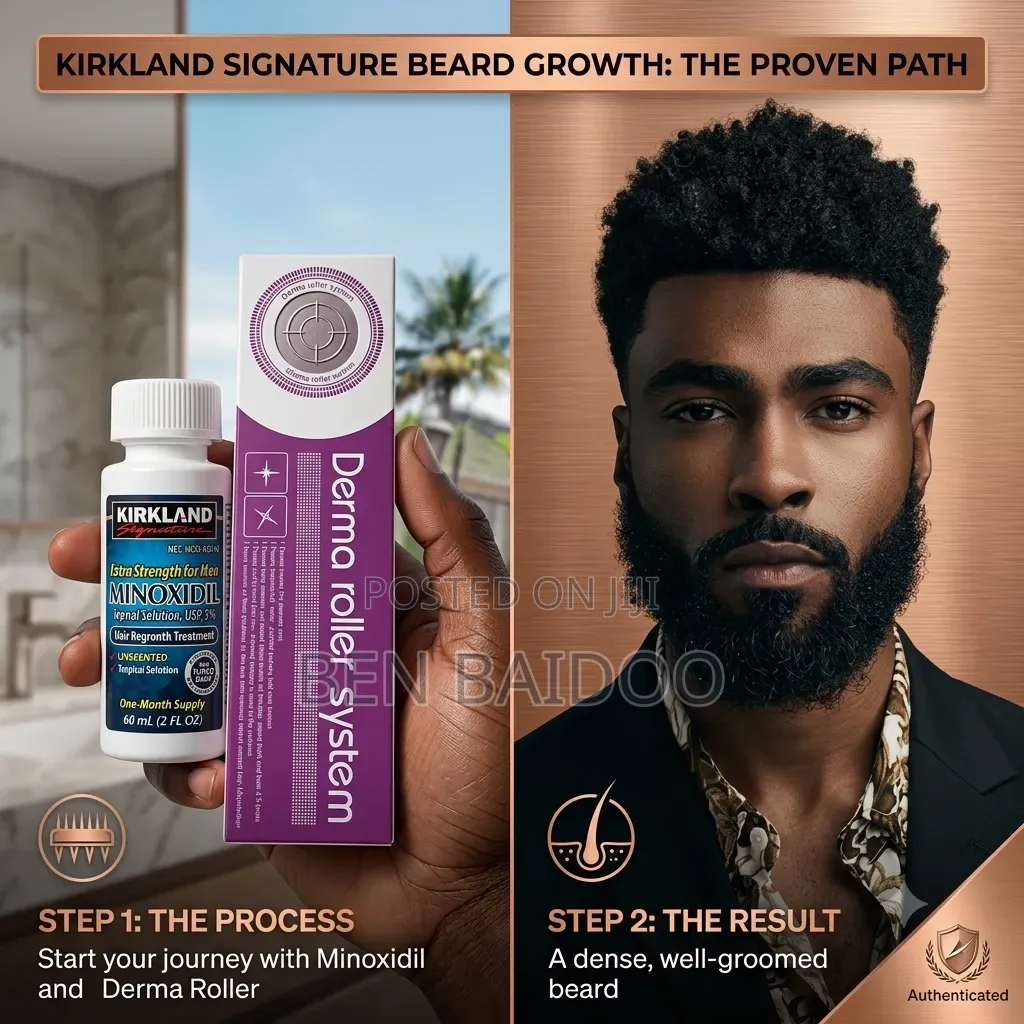 Kirkland Bottle and Derma Roller (Surest Results)