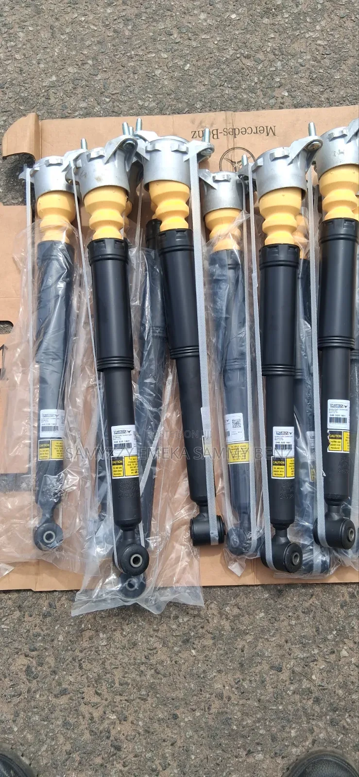 Back Shock Absorbers Fits Mercedes-Benz Cla 250 2013 - 2015