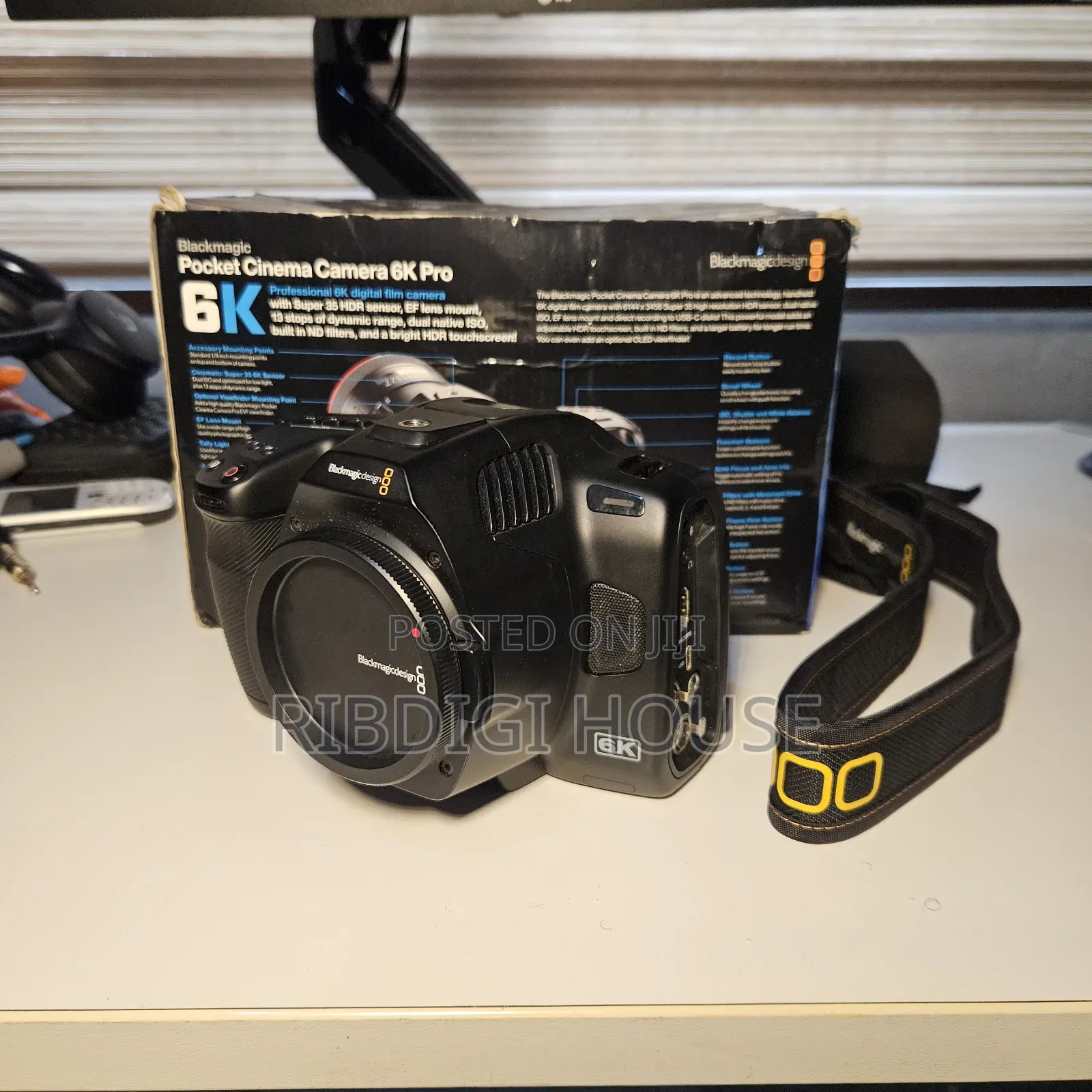 Blackmagic Pocket Pro With 4 Np-F960/Np970 8800mah Battery