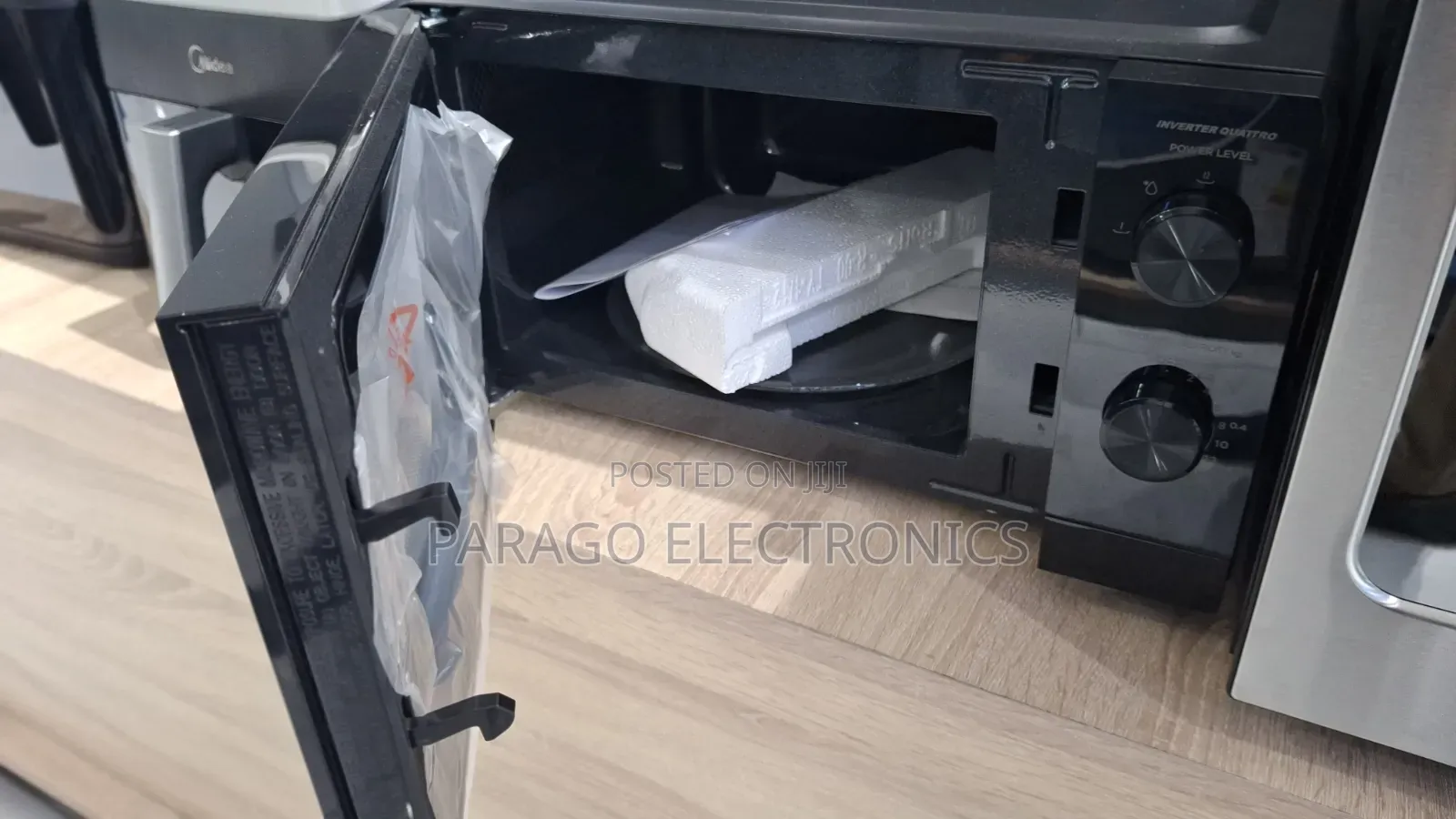 Midea Inverter Microwave 20 Litres Black Mm7p012mz-B