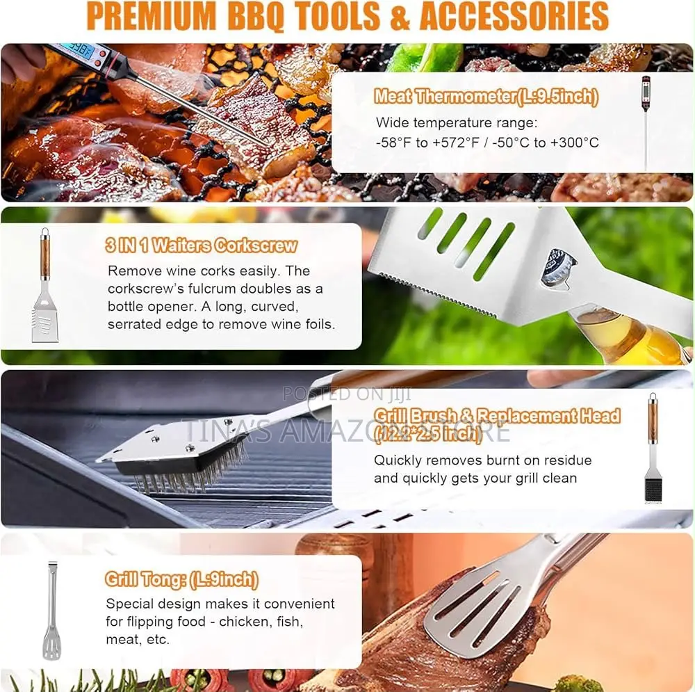 BBQ Grill Accessories Set