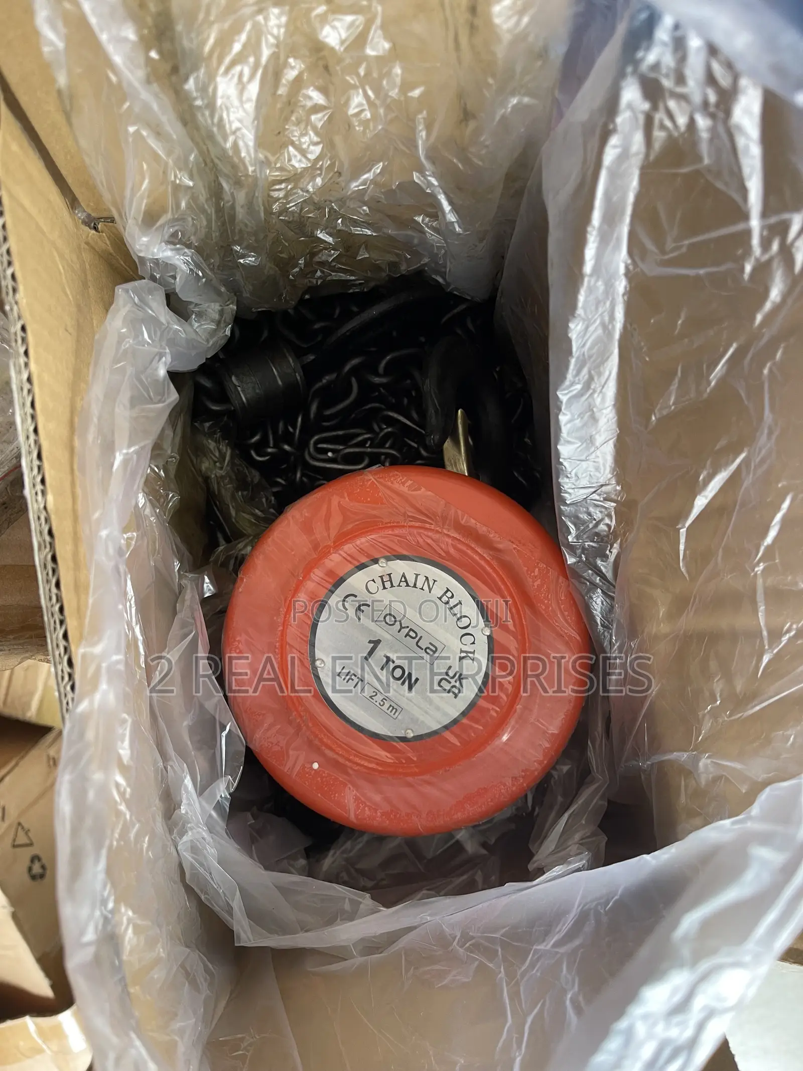 Oypla Chain Lifting Block 1 Ton 1000kg From Uk