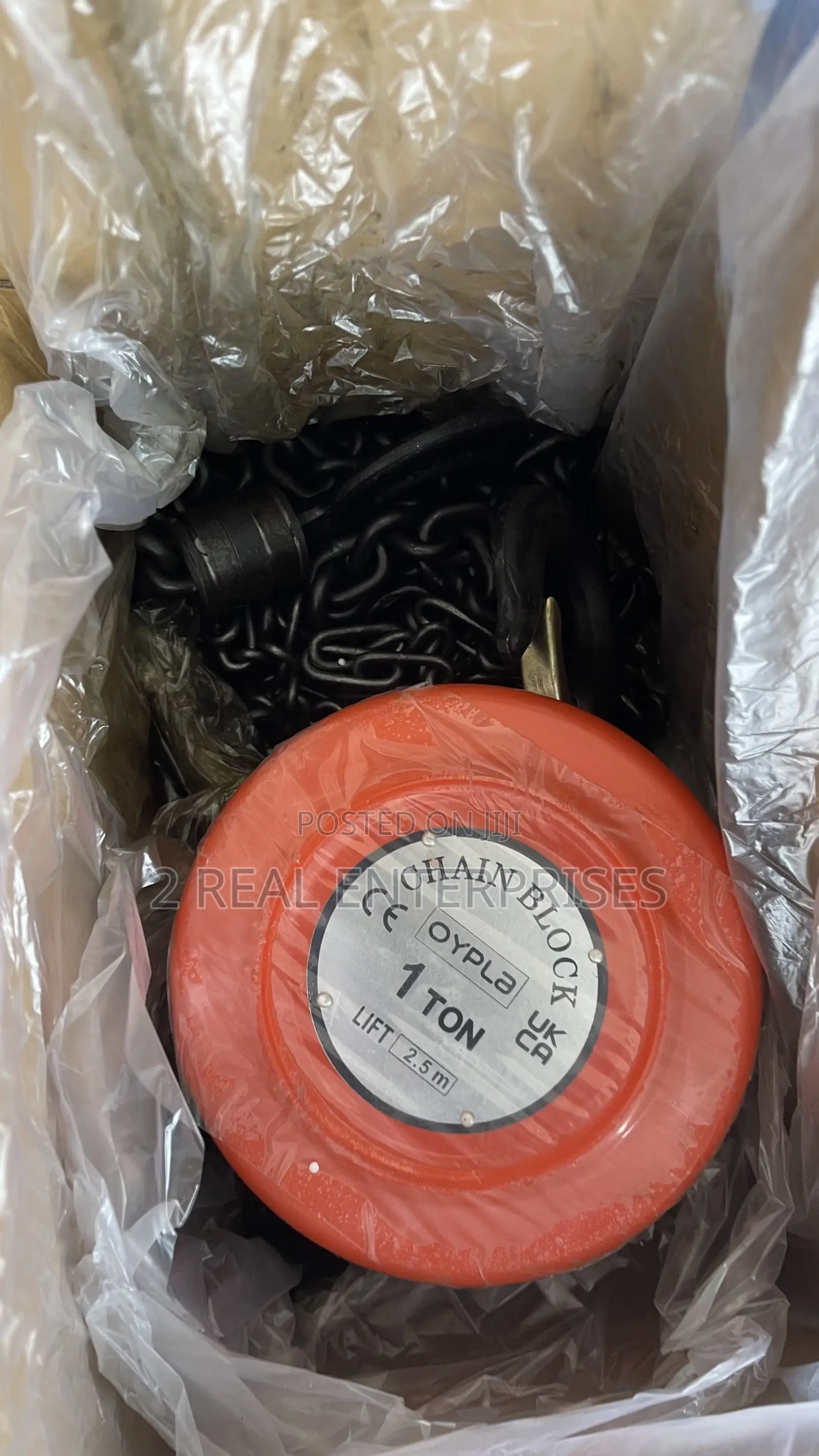 Oypla Chain Lifting Block 1 Ton 1000kg From Uk