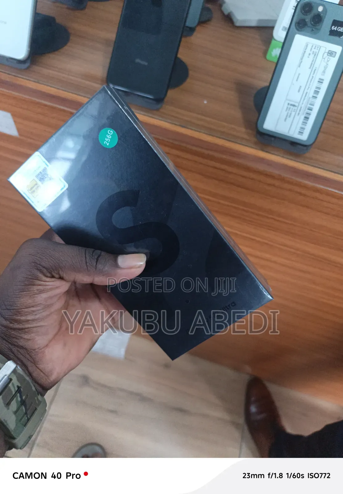 New Samsung Galaxy S22 Ultra 5G 256 GB Black