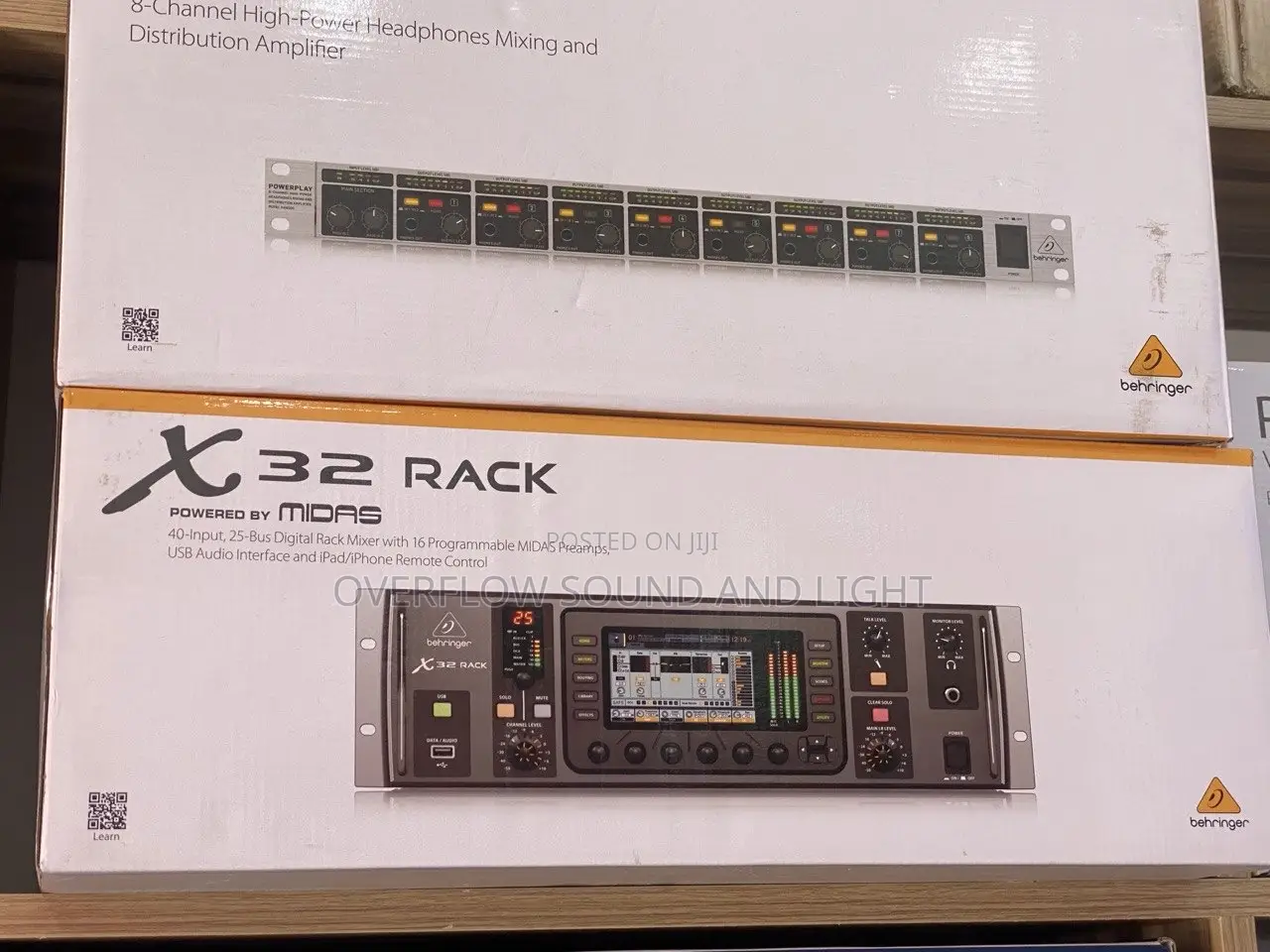 Behringer X32 Rack 40-Channel Rackmount Digital Mixer