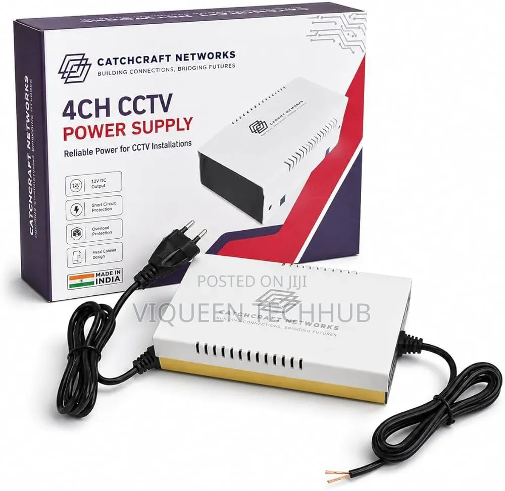 Jovision 12v-4ch 4ch Power Supply