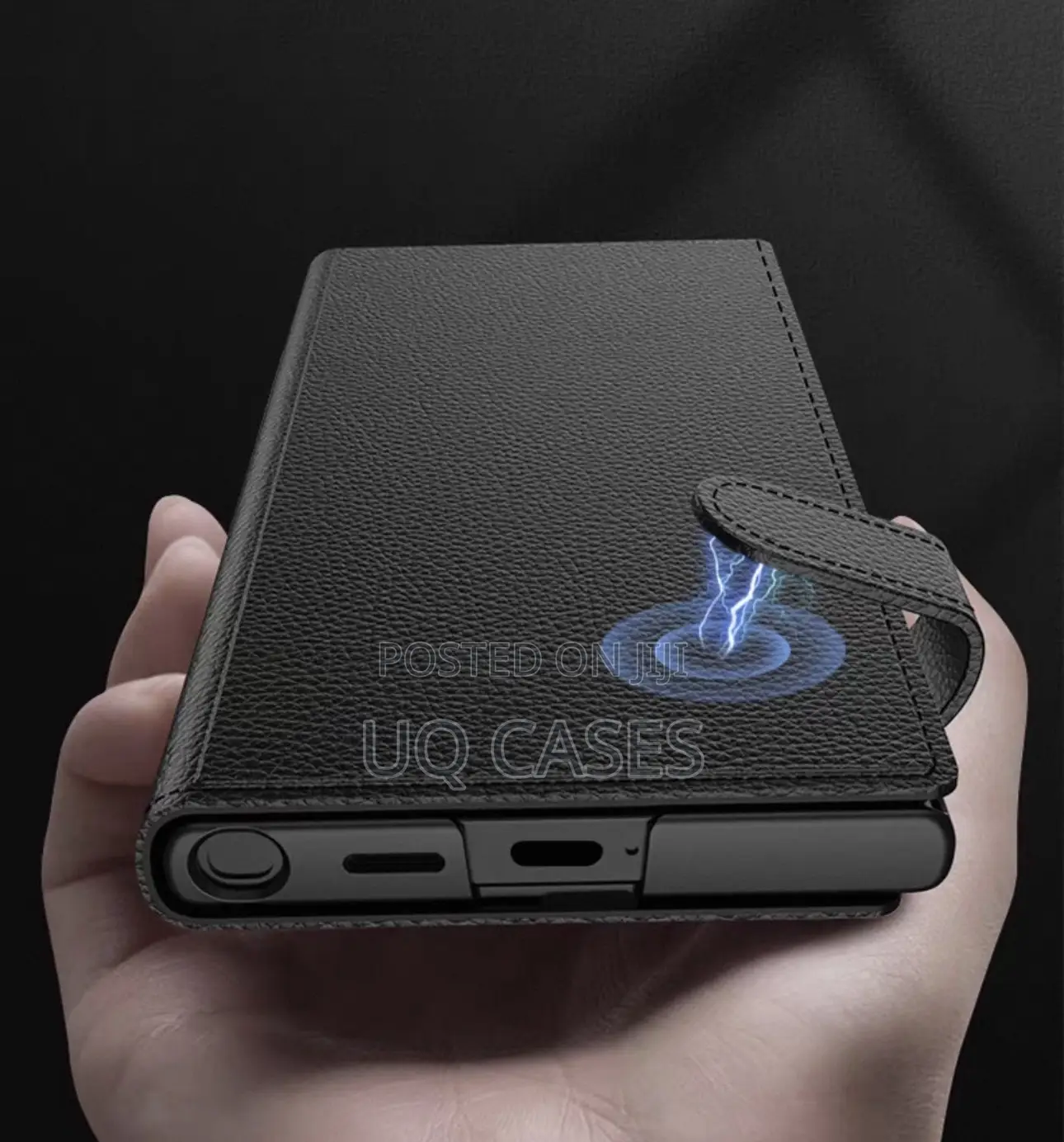Samsung Leather Flip Cases (With Free Delivery Within Accra)