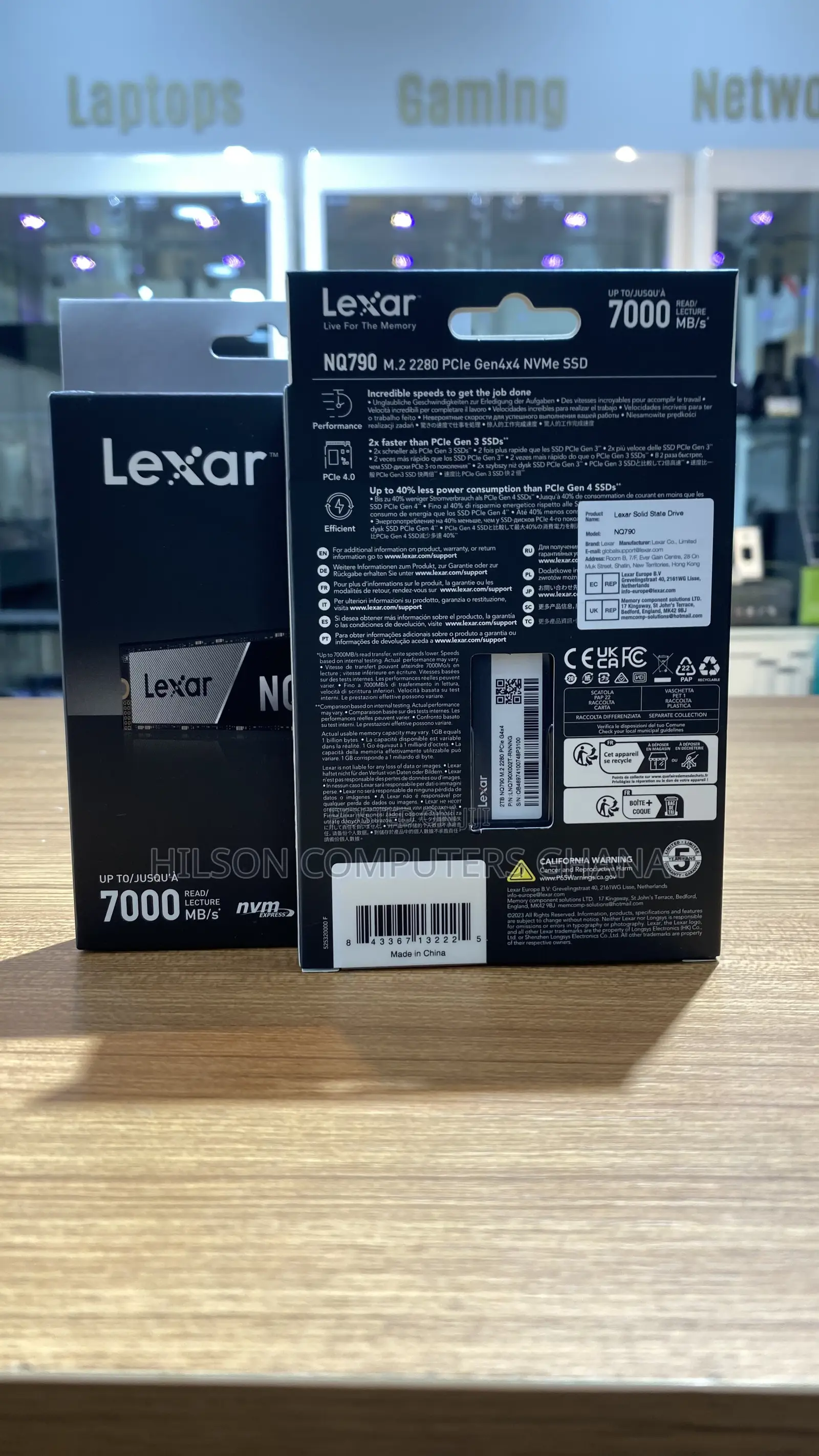 Lexar 2tb Nm790 Pcie 4.0 X4 Nvme M.2 Internal SSDQ
