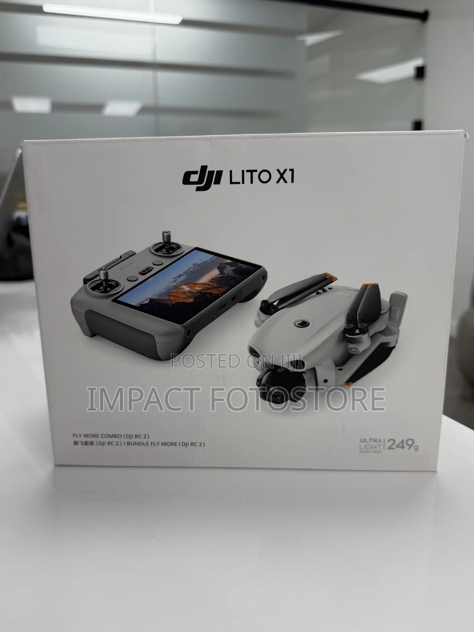 Dji Lito X1 Fly More Combo Plus (Dji Rc 2)