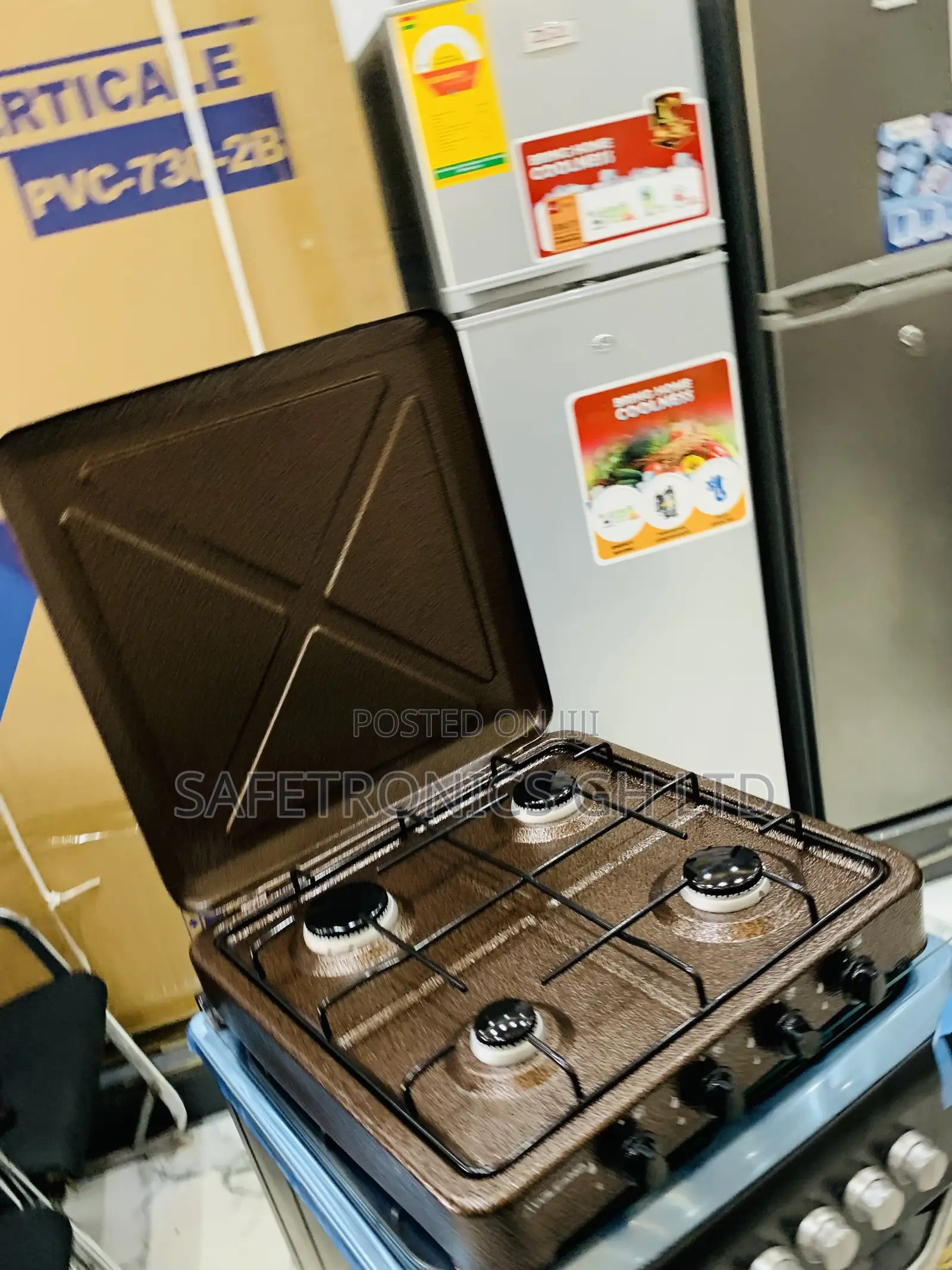 Newly Bulky Volcano 4 Burner Table Top Gas Stove
