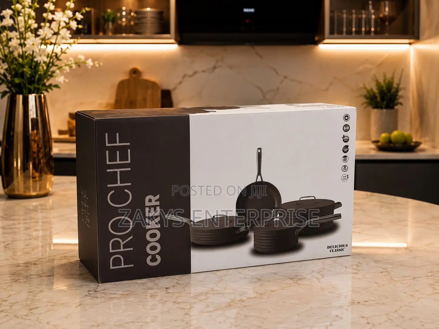 Pro Chef Ceramic Cookware Set