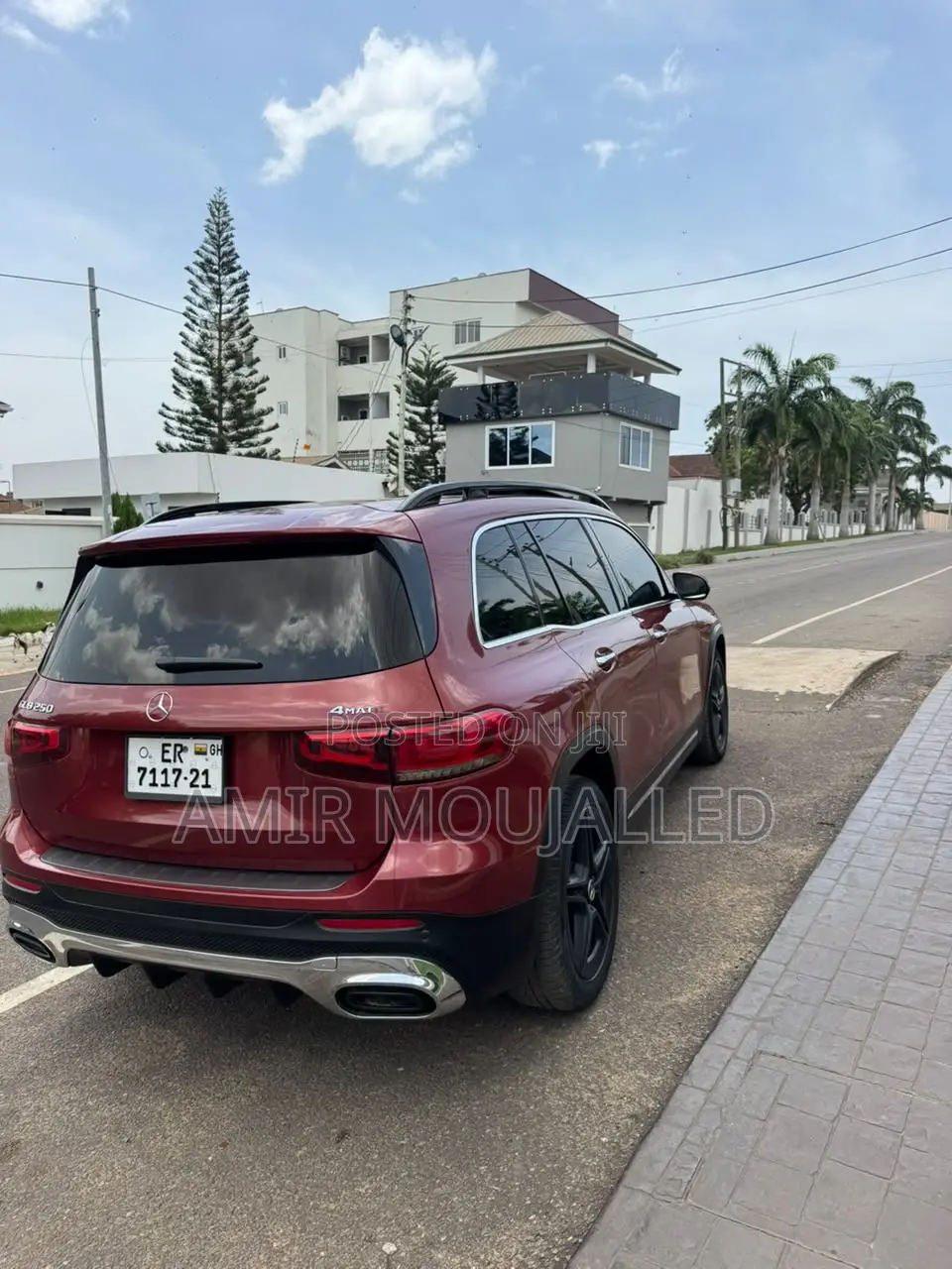 Mercedes-Benz GLB-Class GLB 250 4MATIC 2020 Red