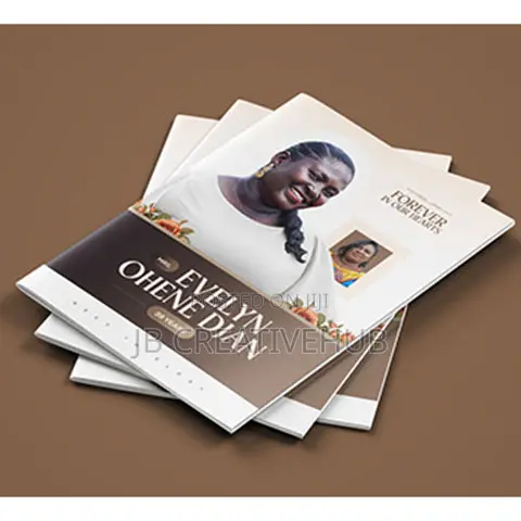 Professional Funeral Brochure Design Printing