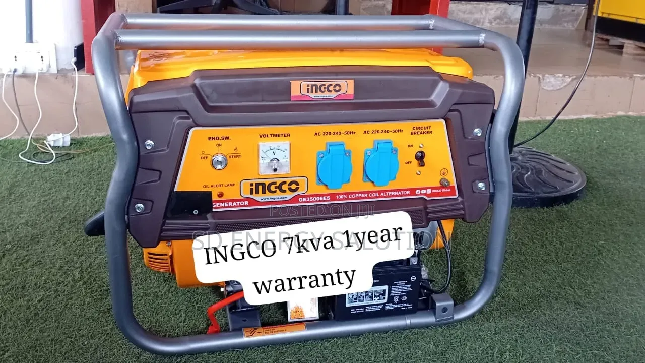 Ingco 7kva Gasoline Generator – Heavy-Duty Backup Power 7kva