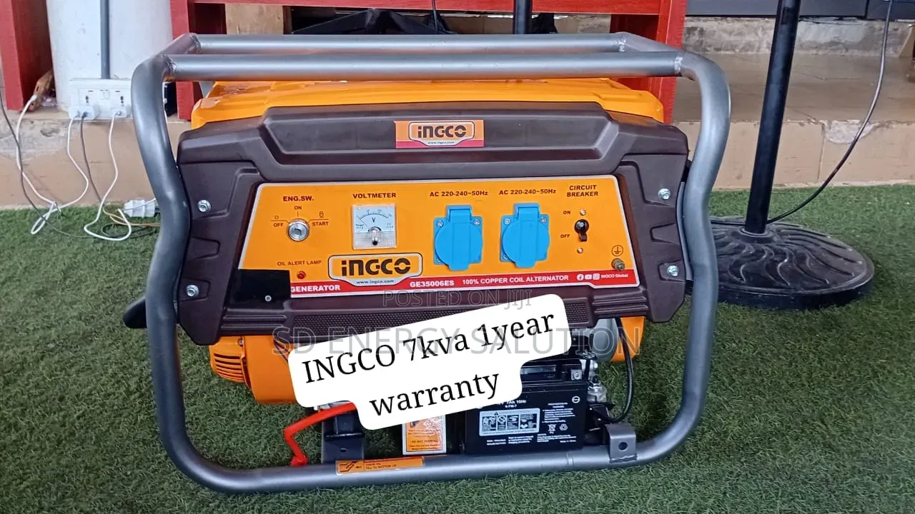 Ingco 7kva Gasoline Generator – Heavy-Duty Backup Power 7kva