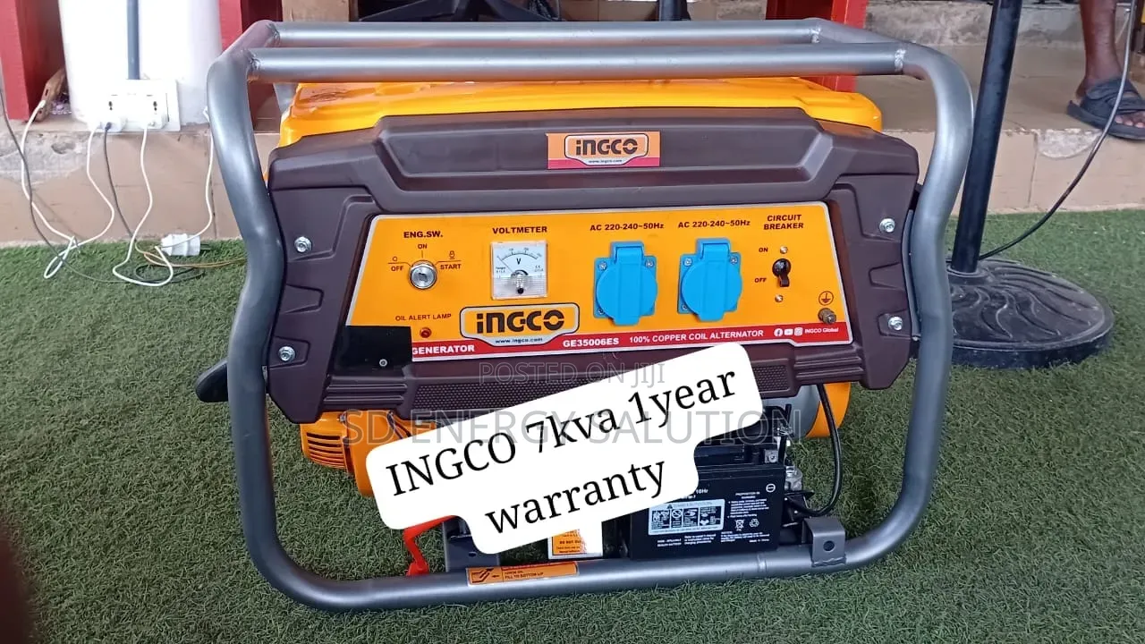 Brand New Ingco 7kva Generator – Powerful Fuel Efficient 7kva