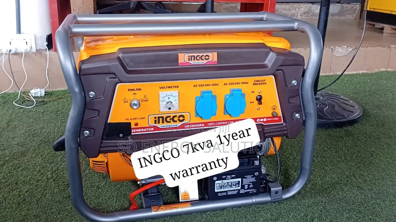 Ingco 7kva Heavy-Duty Petrol Generator Available Now 7kva