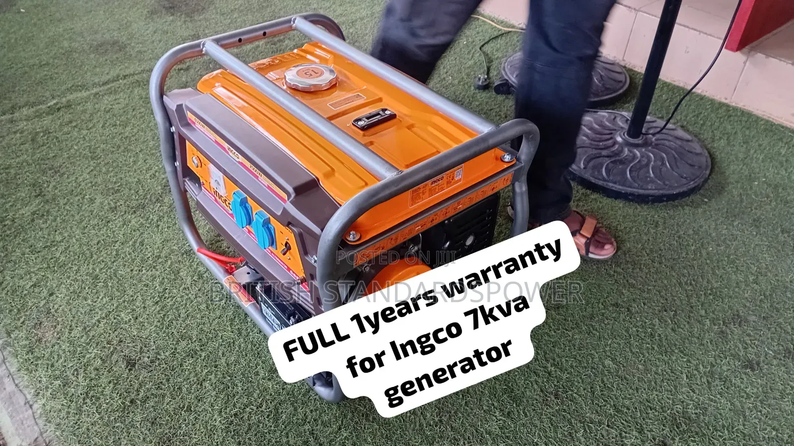 Ingco 7kva Heavy Duty Power Generator Available Now