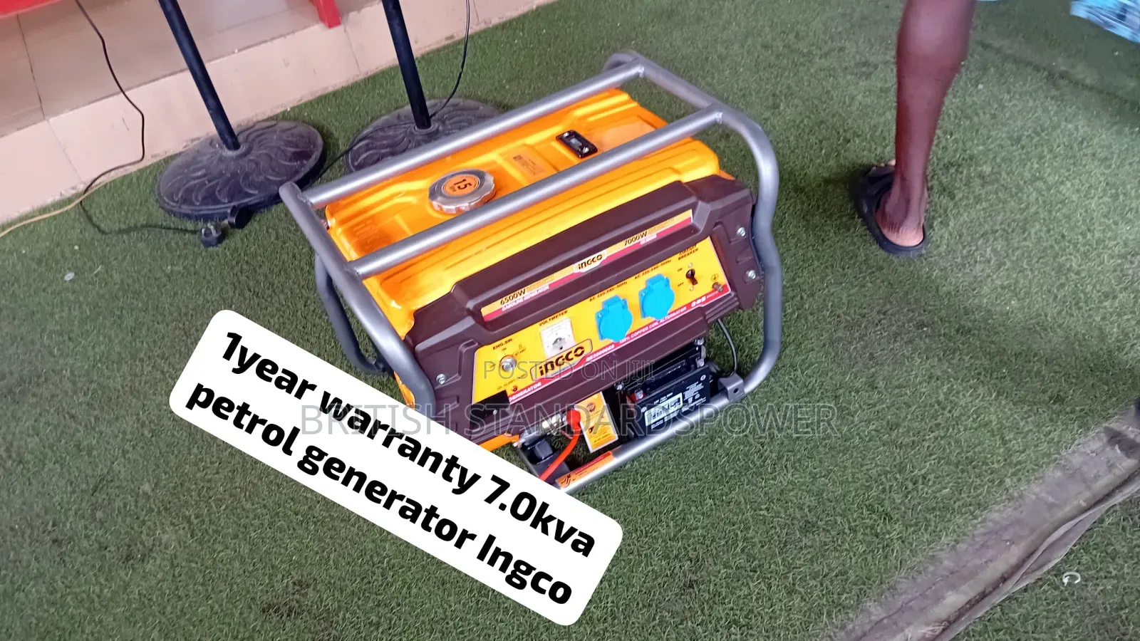 Ingco 7kva Heavy Duty Power Generator Available Now