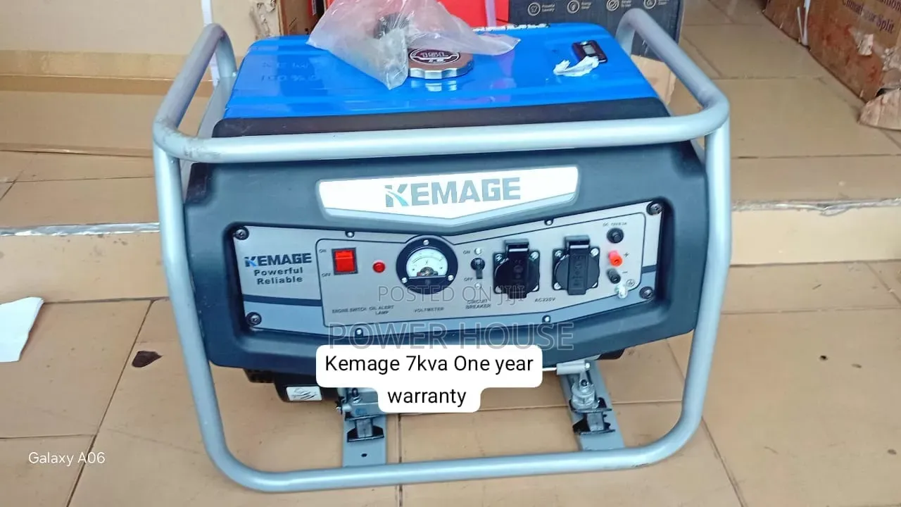 Powerful Kemage 7kva Generator – Strong Fuel Efficient 7kva