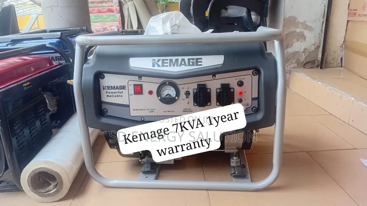 Kemage 7kva Petrol Generator – Powerful, Durable Portable 7kva