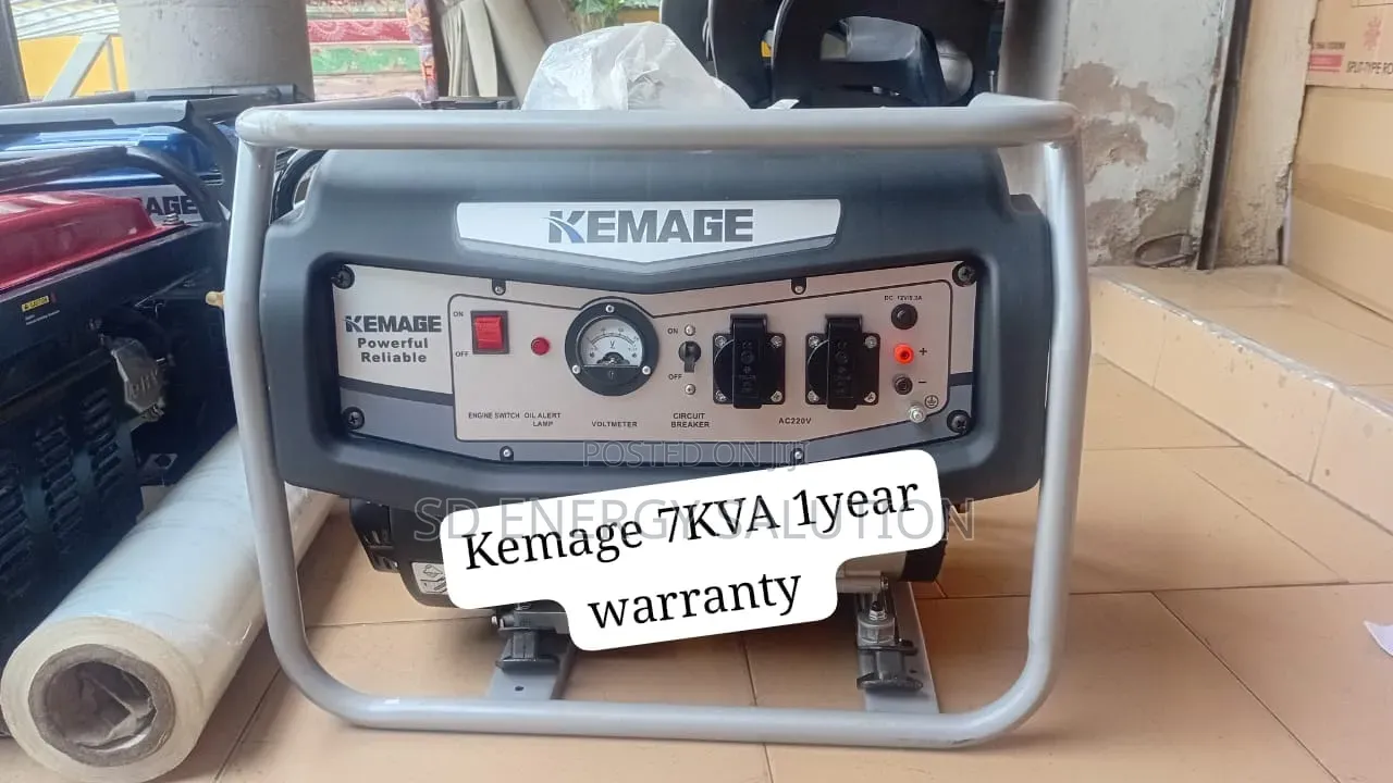 Kemage 7kva Petrol Generator – Powerful, Durable Portable 7kva