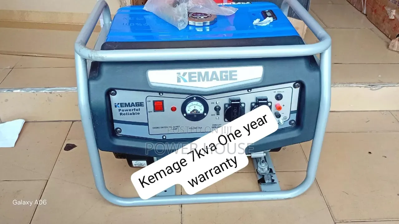 Premium Kemage 7kva Generator – Built for Heavy Loads 7kva