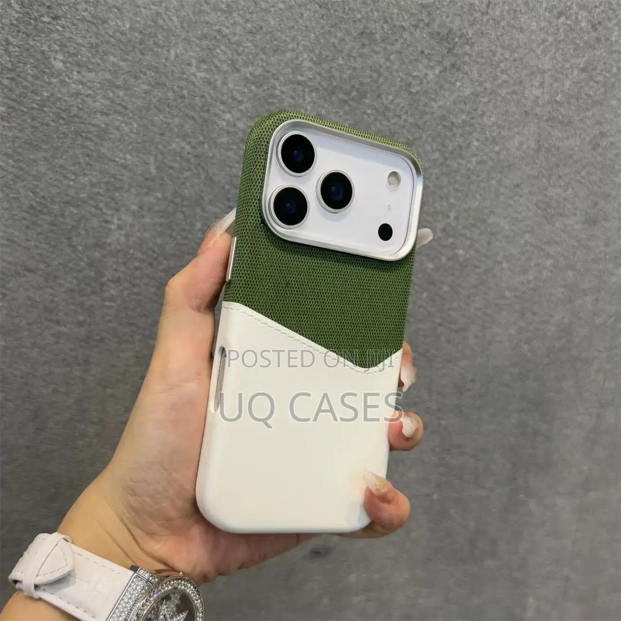 Classy Two Color Pattern iPhone Cases Available