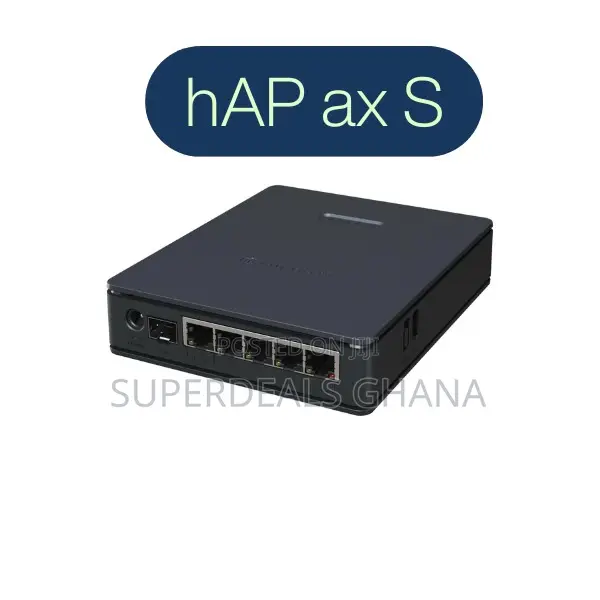 Wireless Router Wi Fi 6 802.11ax Hap Ax S Black