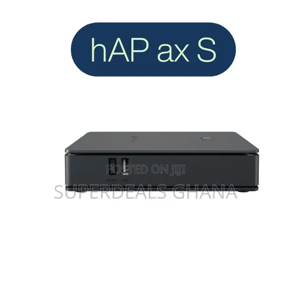 Wireless Router Wi Fi 6 802.11ax Hap Ax S Black