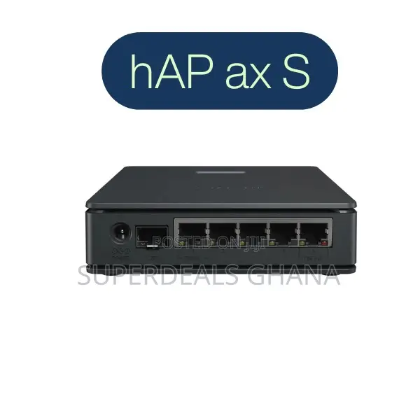 Wireless Router Wi Fi 6 802.11ax Hap Ax S Black