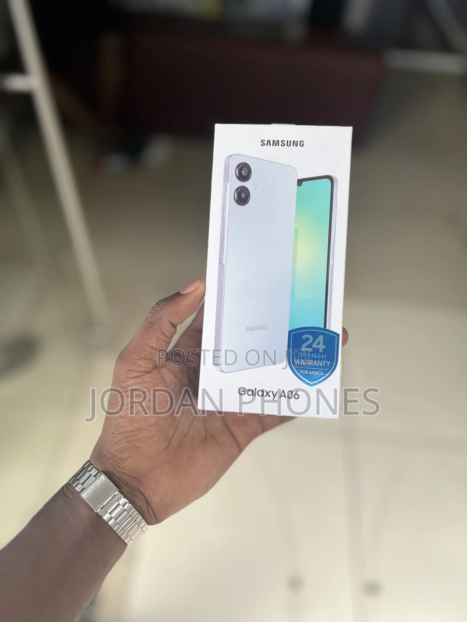 New Samsung Galaxy A06 64 GB Blue