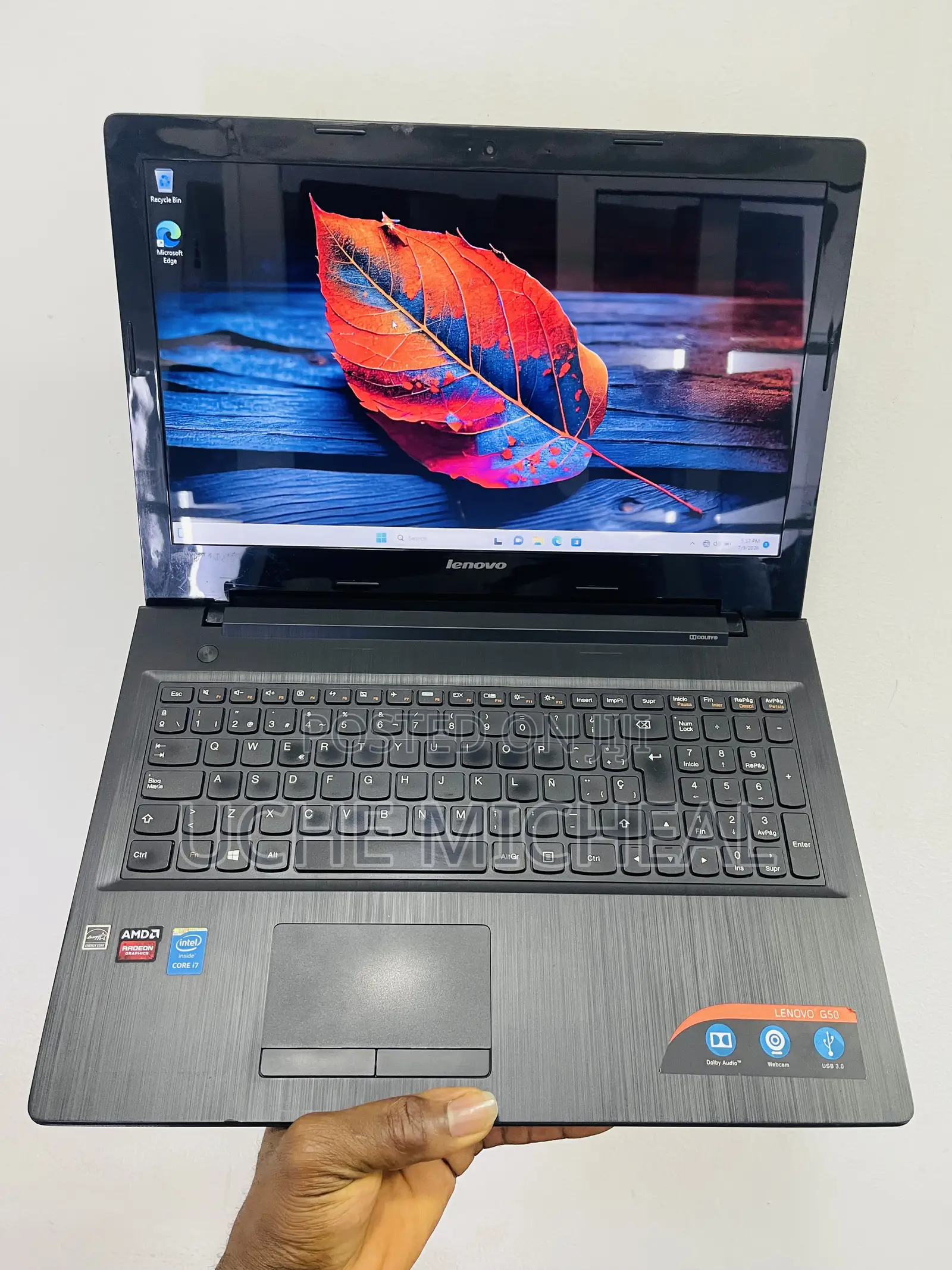 Laptop Lenovo Ideapad Gaming 3 8GB Intel Core i7 SSD 256GB