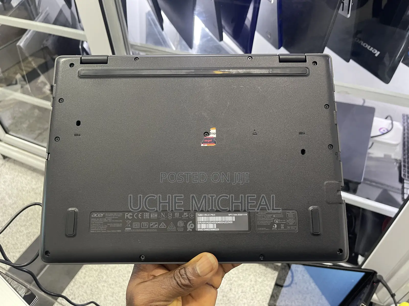 Laptop Acer TravelMate 4GB Intel Pentium SSD 60GB