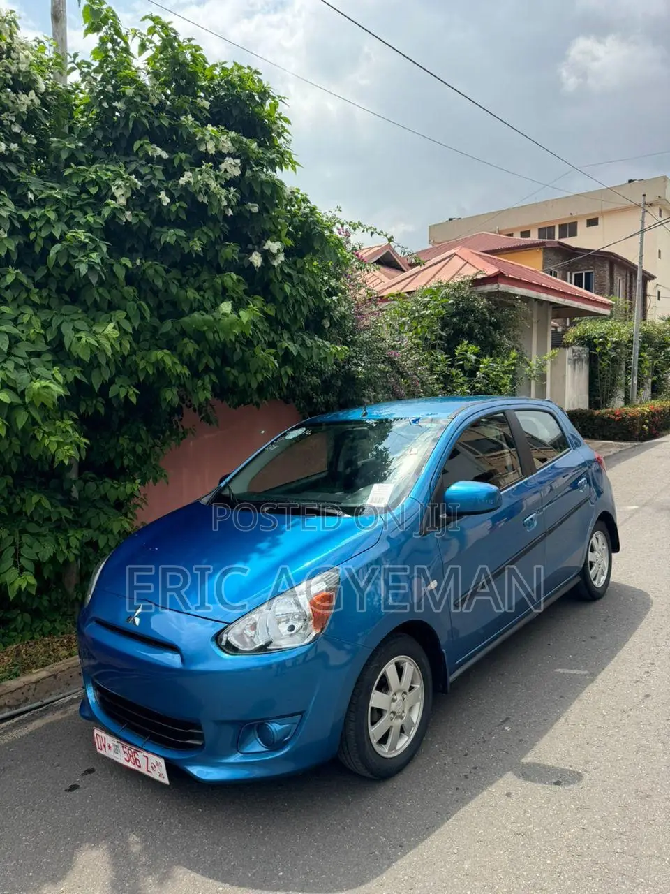Mitsubishi Mirage 2014 Blue