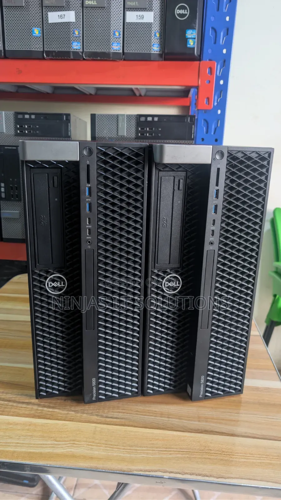 Desktop Computer Dell Precision 5820 32GB Intel Xeon HDD 3T