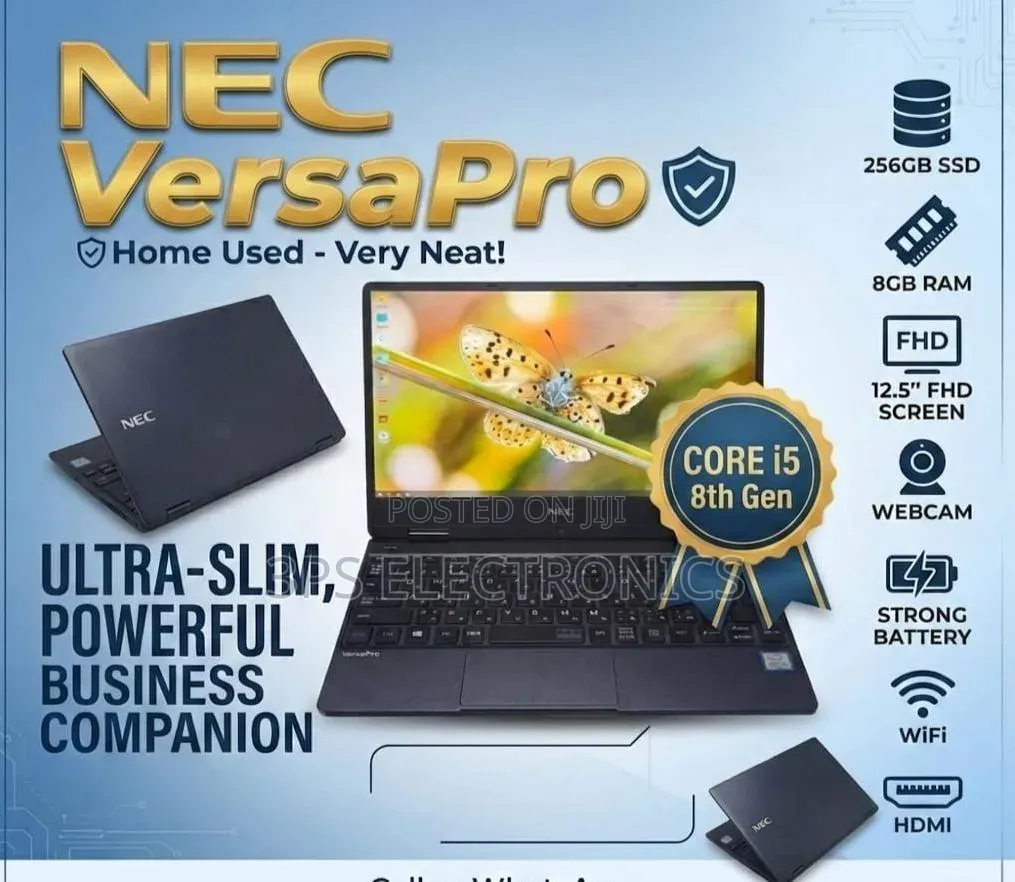 Laptop NEC 8GB Intel Core i5 SSD 256GB