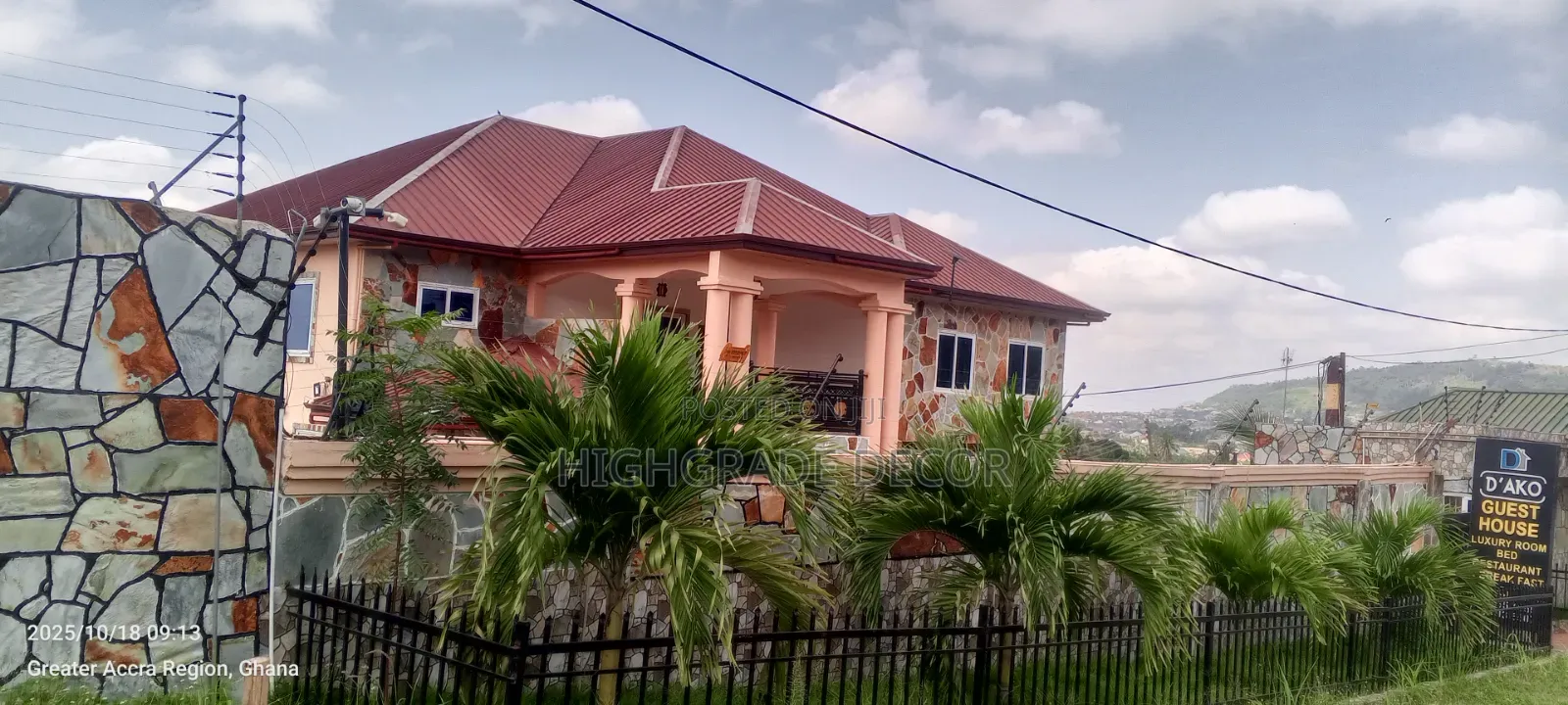 Roofing Leakage,Graffiato Sand and Stone,Painting,Pop Skimming,Design