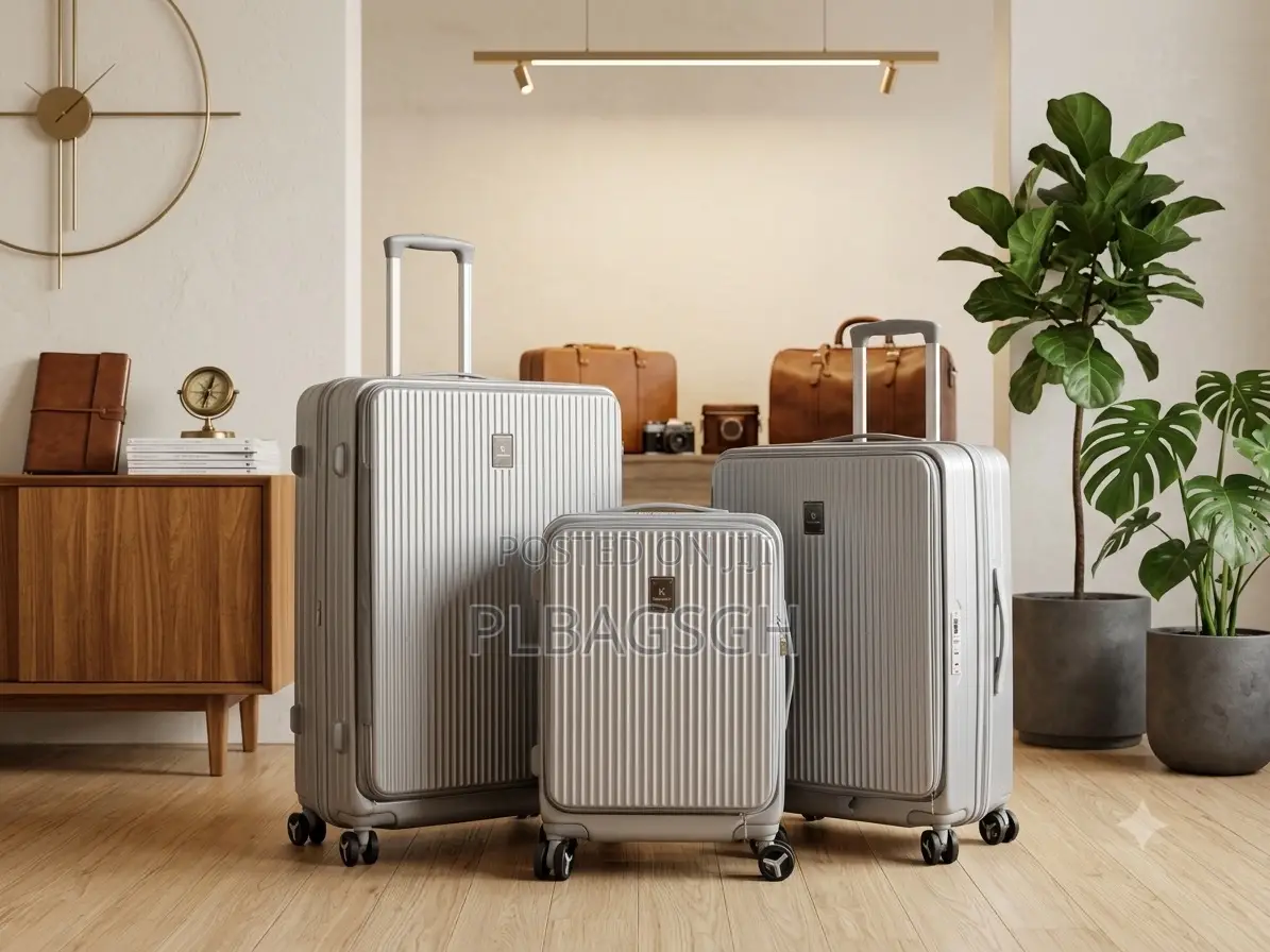 Potable Luxurious Trolley Traveling Bags Three in One