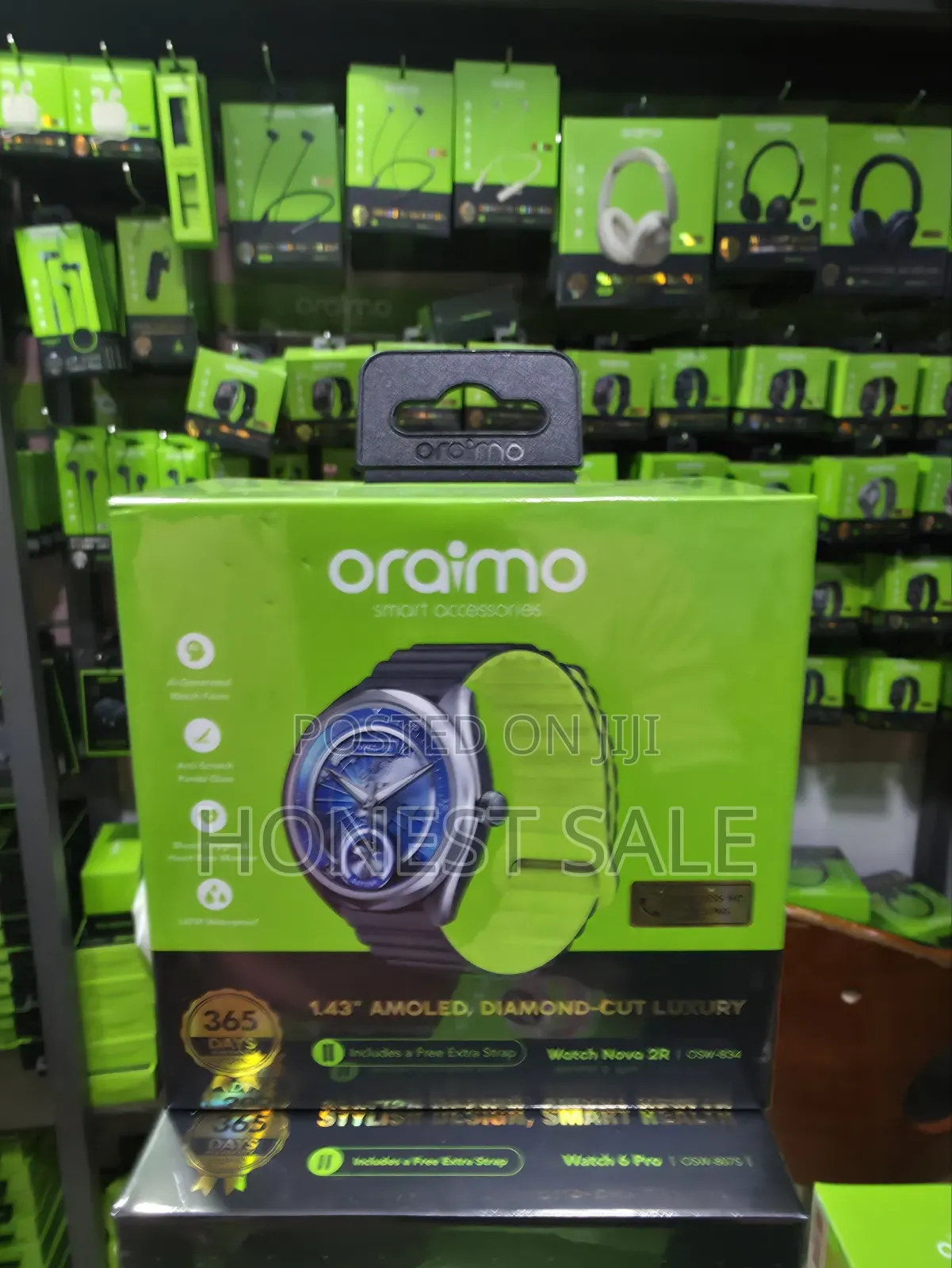 Oraimo Watch Nova 2r 1.43" Amoled 35-Day Standby Smart Watch