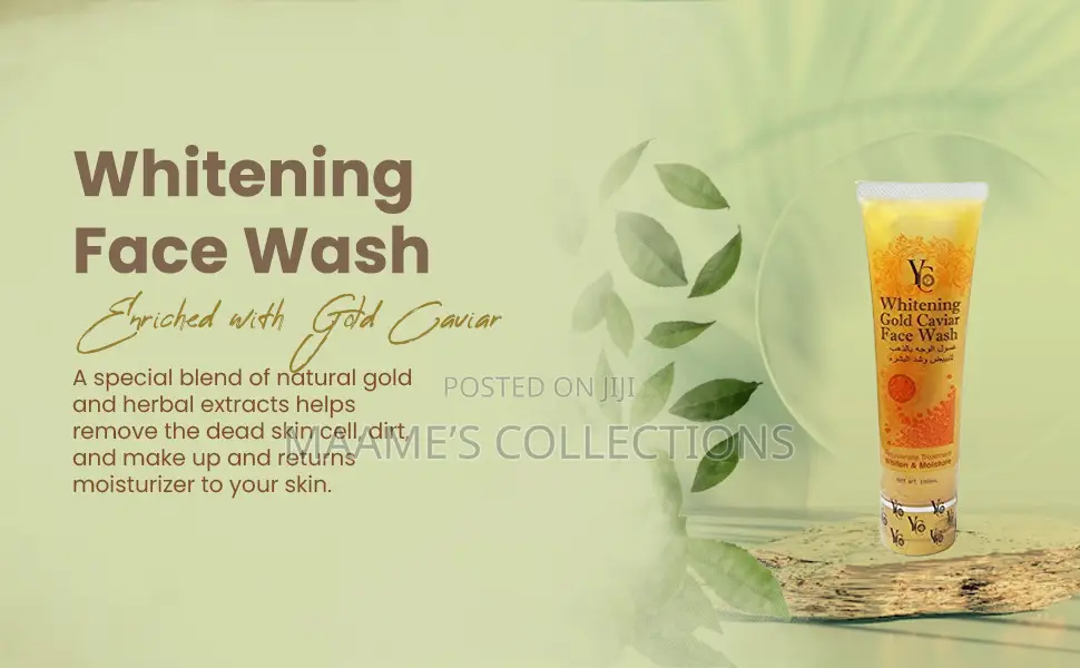 Yc Whitening Gold Caviar Face Wash