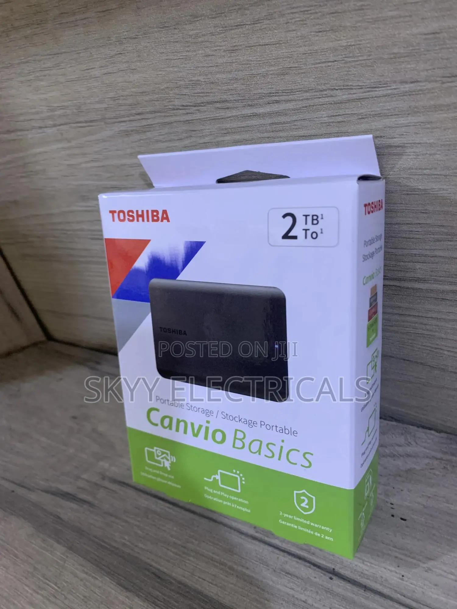 Toshiba 2tb External Hard Drive