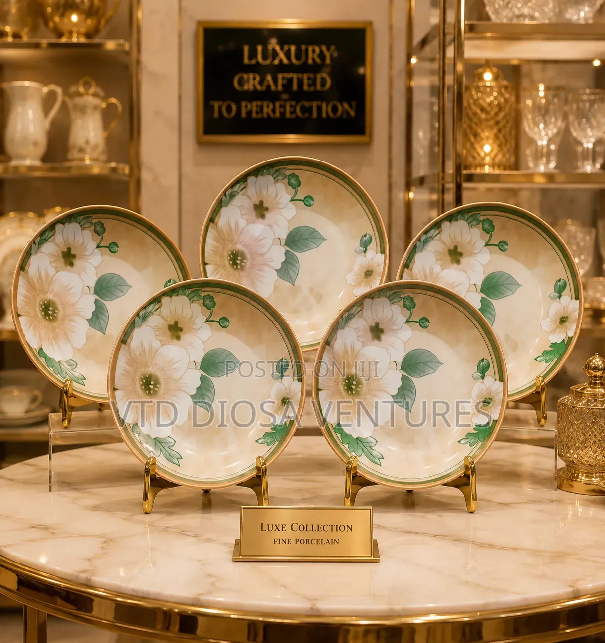 5 Mini Dinner Plates